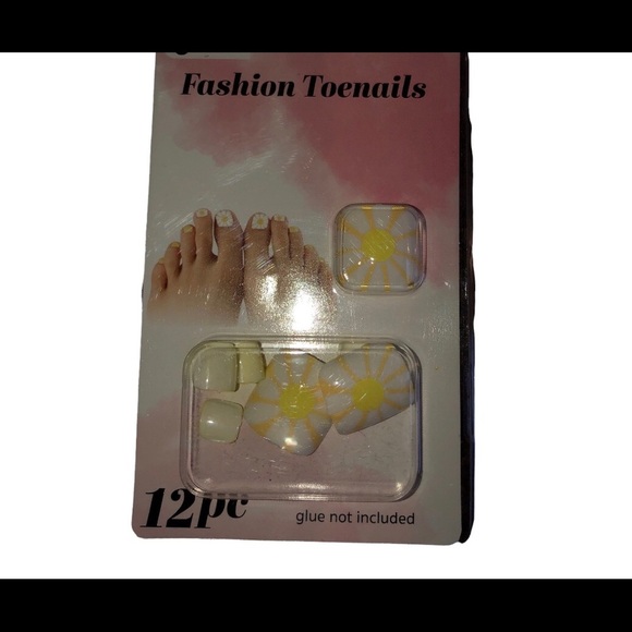 3 for $10 Summer beach ready vacay mode press on glue on toenail extensions-Free - Picture 12 of 13